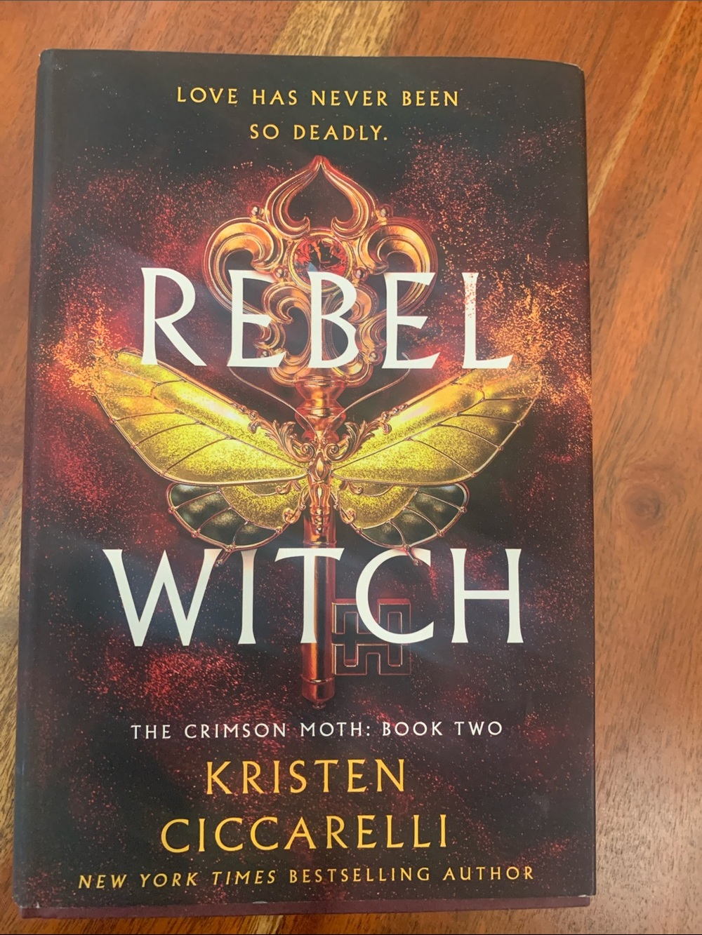 Rebel Witch  Fantasy Romance Hardcover book 2